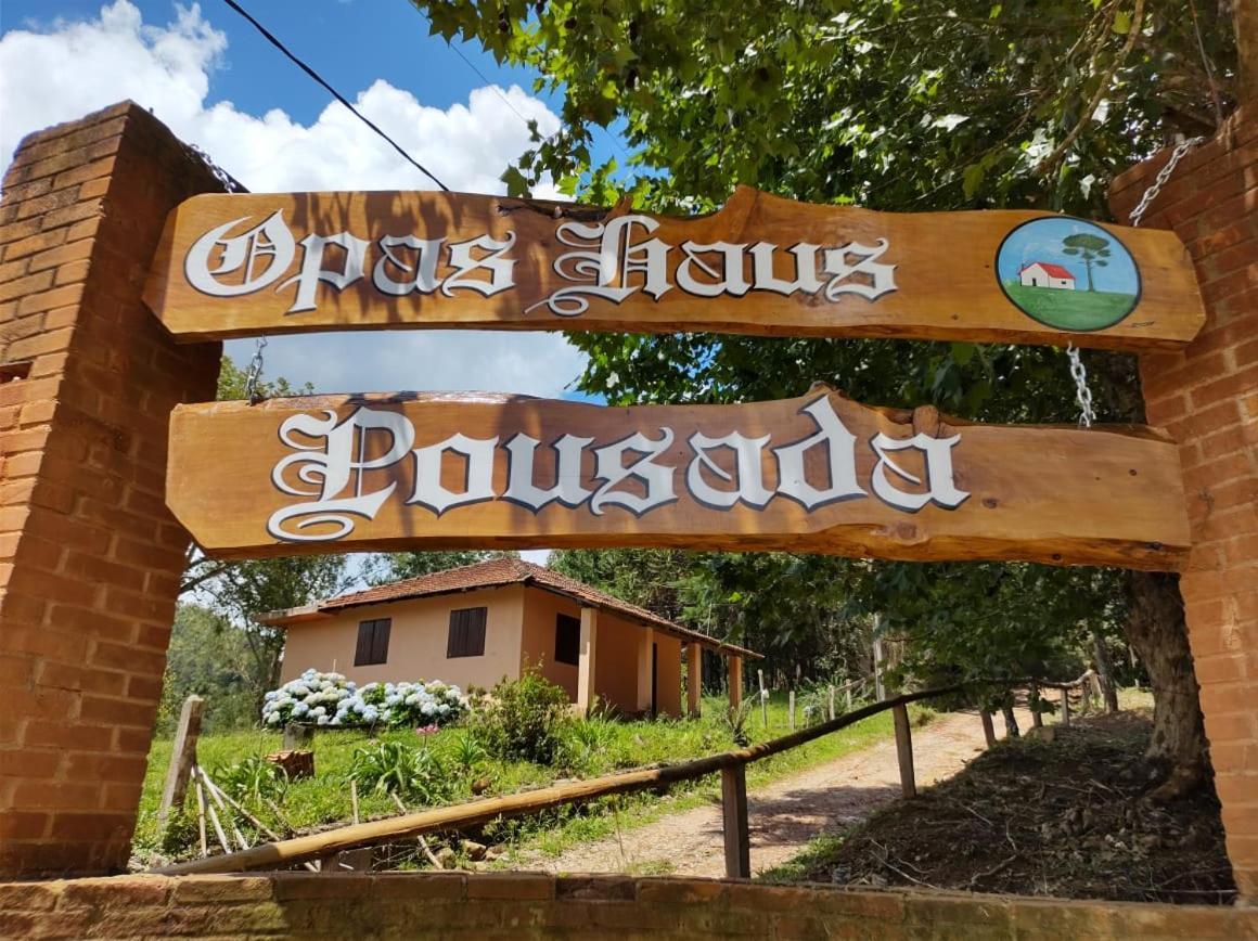 Pousada Opas Haus Camanducaia Exterior photo